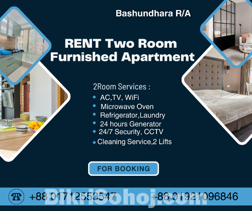 ashundhara R/A Furnished, Serviced Studio Apartment Rentals